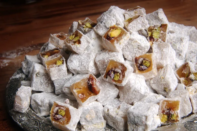 Double-Roasted Angel Delight with Pistachios & Honey