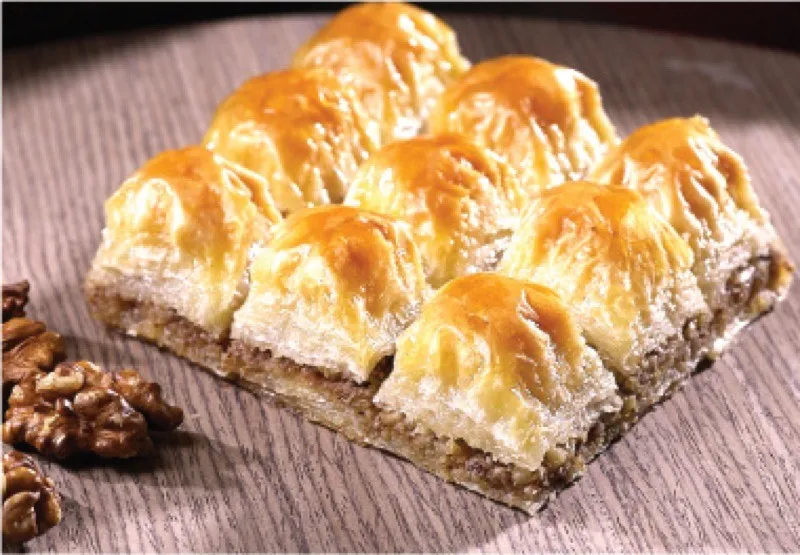 Baklava with Walnut