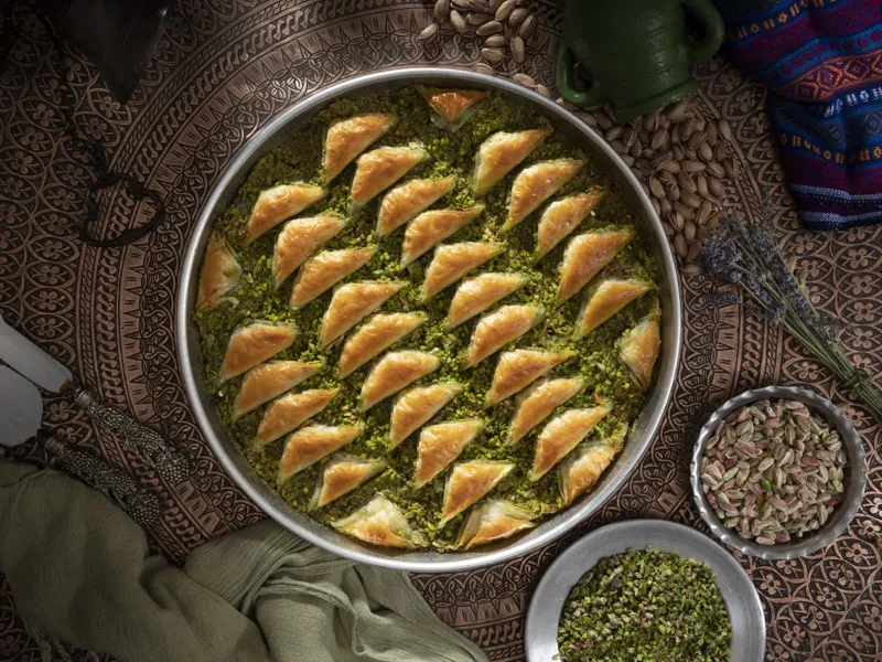 Pistachio Cream Pastry